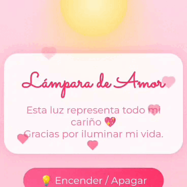 Lámpara de Amor